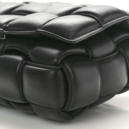 Bottega Veneta Nappa Maxi Intreccio Padded Cassette Crossbody Bag Black 10 of 10