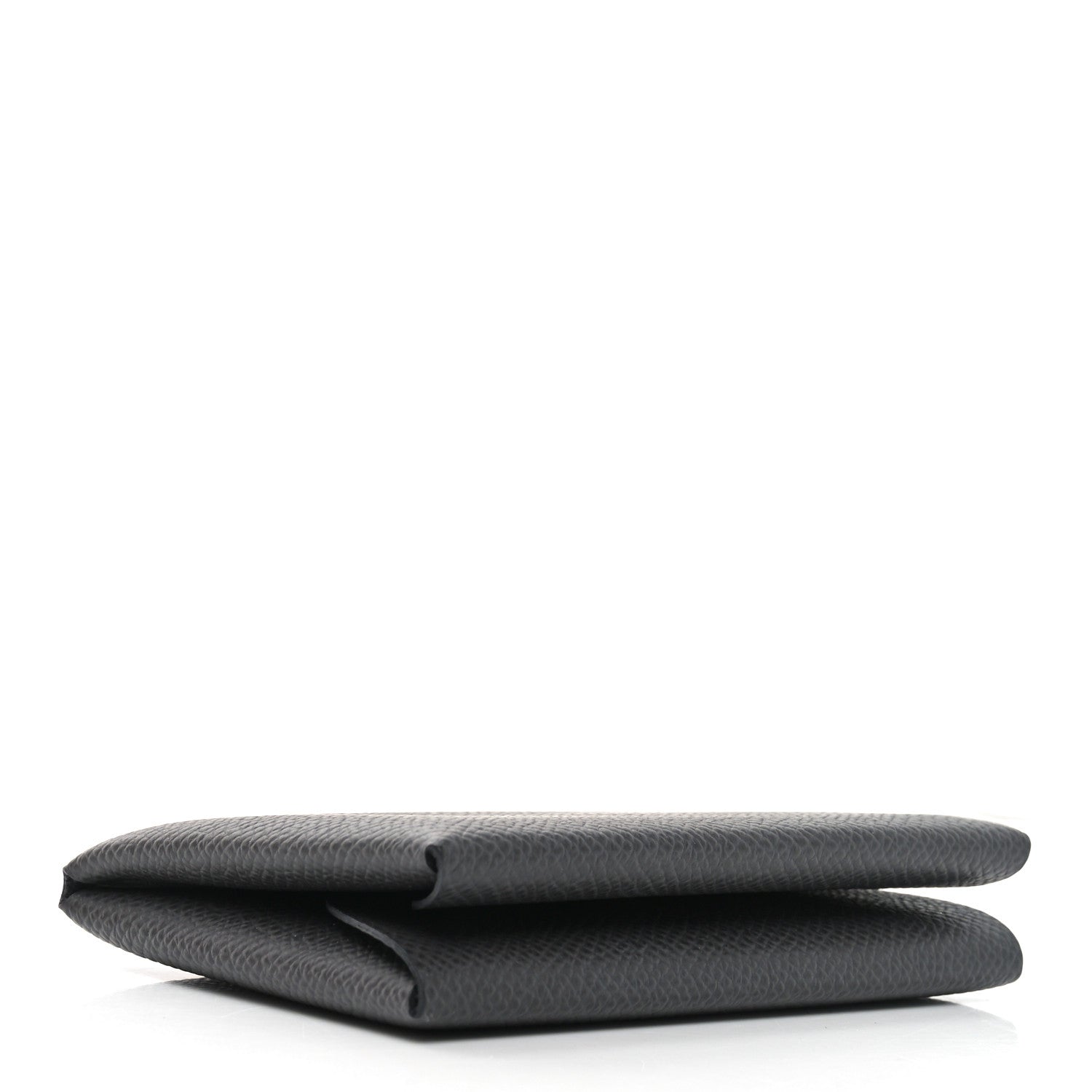 Hermes Epsom Calvi Duo Card Case Graphite 4 of 7