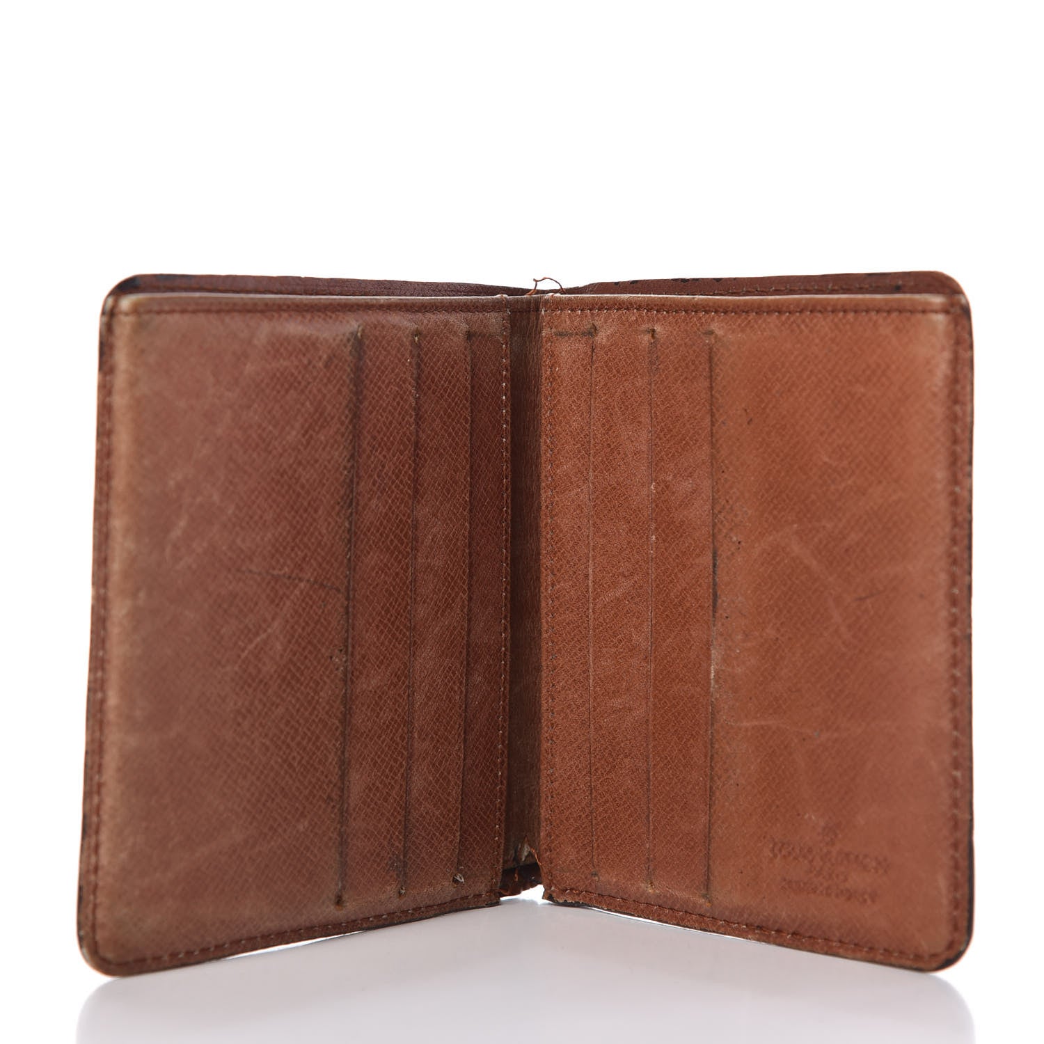 Louis Vuitton Monogram Billfold Wallet 6 Credit Card Slots 5 of 10