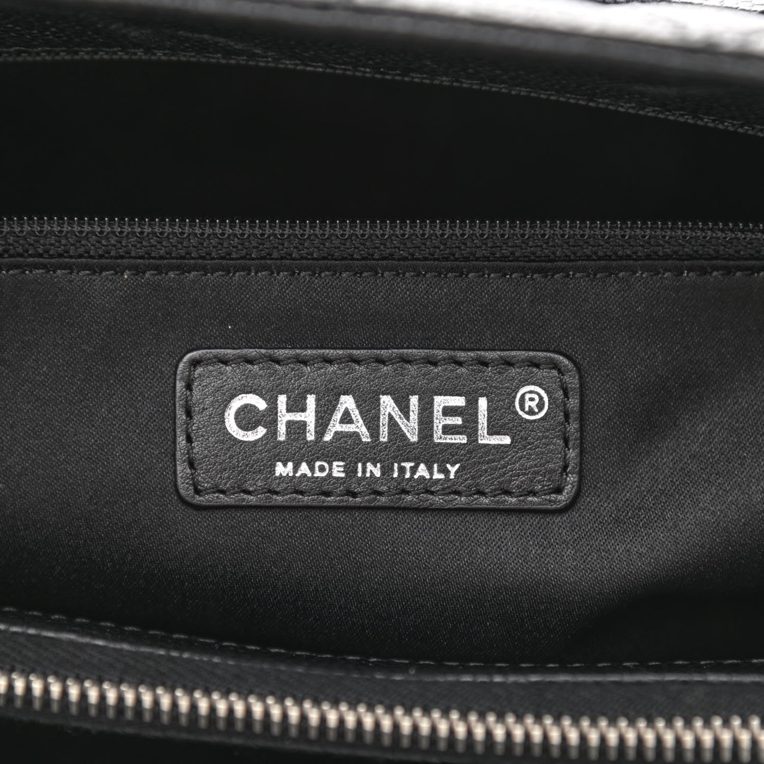 Chanel Caviar Quilted Grand Shopping Tote GST Black 6 of 10