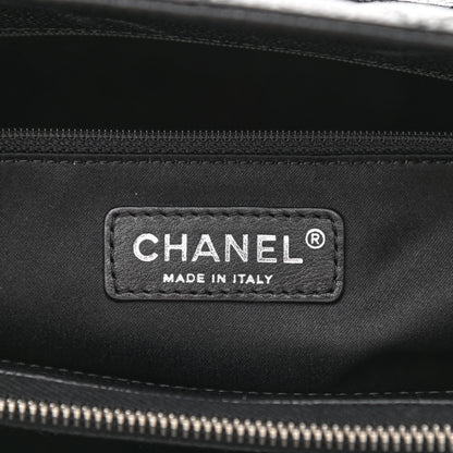 Chanel Caviar Quilted Grand Shopping Tote GST Black 6 of 10