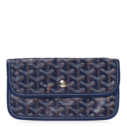 Goyard Goyardine Pouch Navy 1 of 10