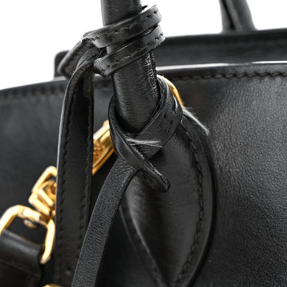 Prada Saffiano City Calfskin Small Esplanade Tote Black 16 of 27