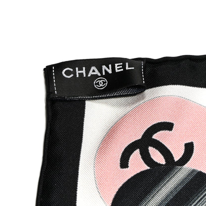Chanel Silk CC Planet Scarf Multicolor 3 of 3