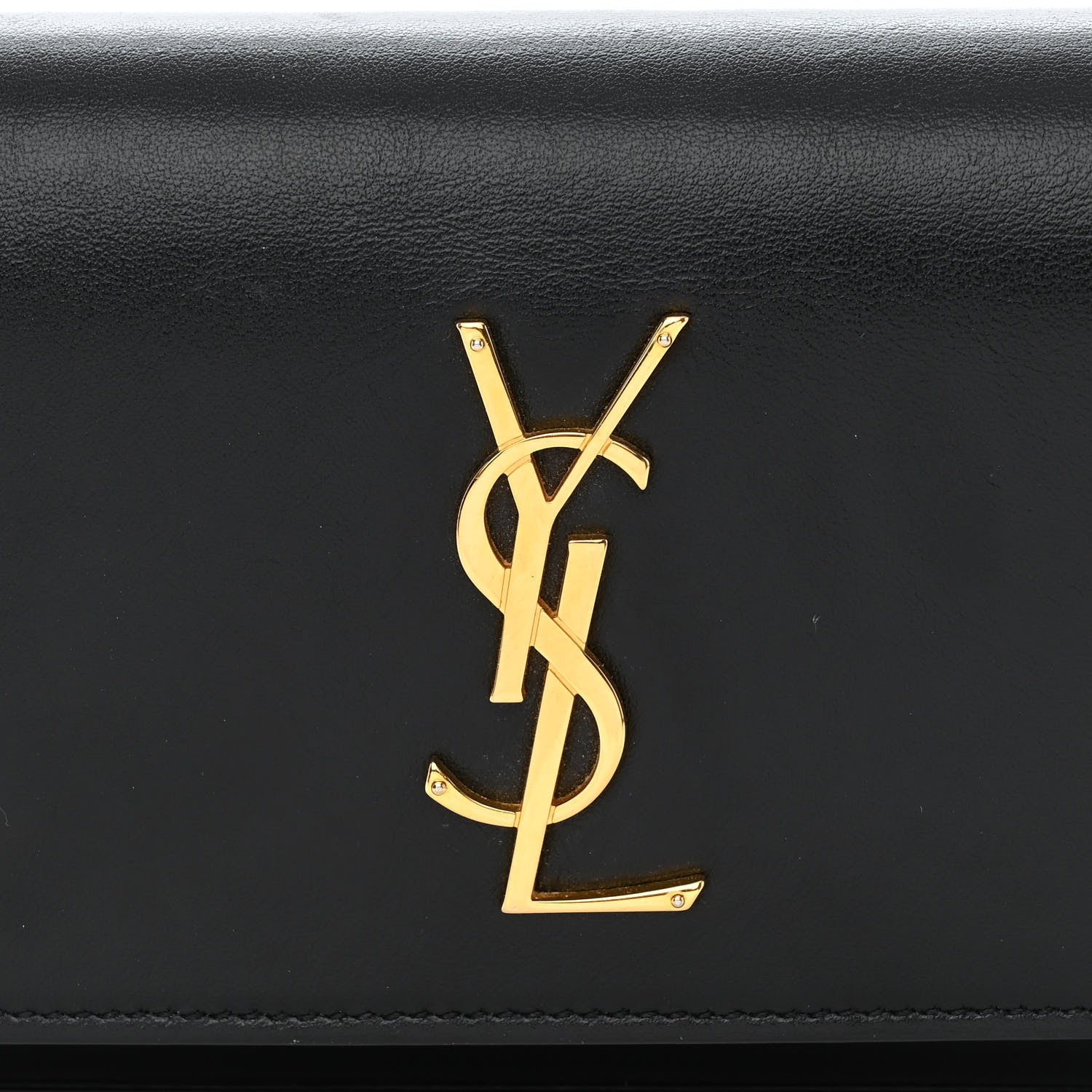 Saint Laurent Smooth Calfskin Monogram Kate Belt Bag Black 7 of 10