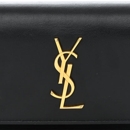 Saint Laurent Smooth Calfskin Monogram Kate Belt Bag Black 7 of 10