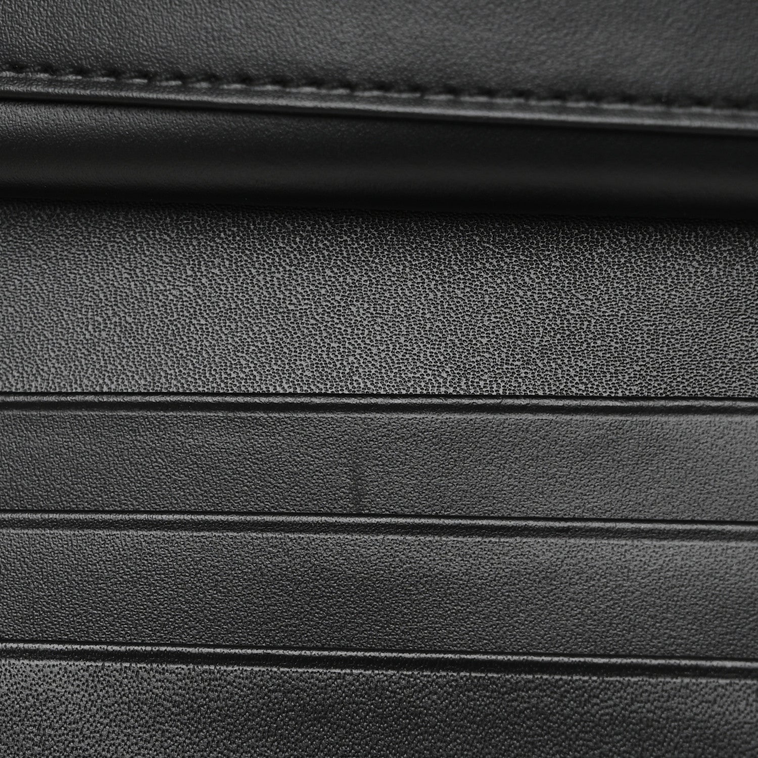 Christian Dior Monogram Compact Saddle Wallet Black 8 of 10
