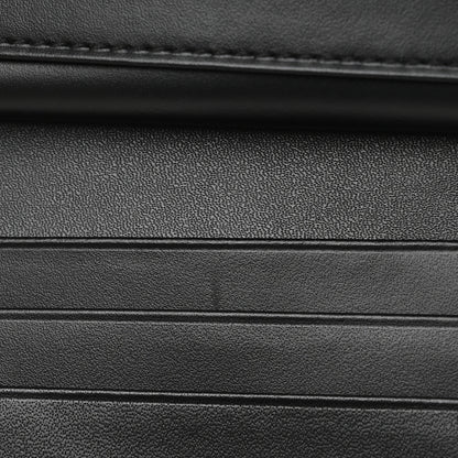 Christian Dior Monogram Compact Saddle Wallet Black 8 of 10