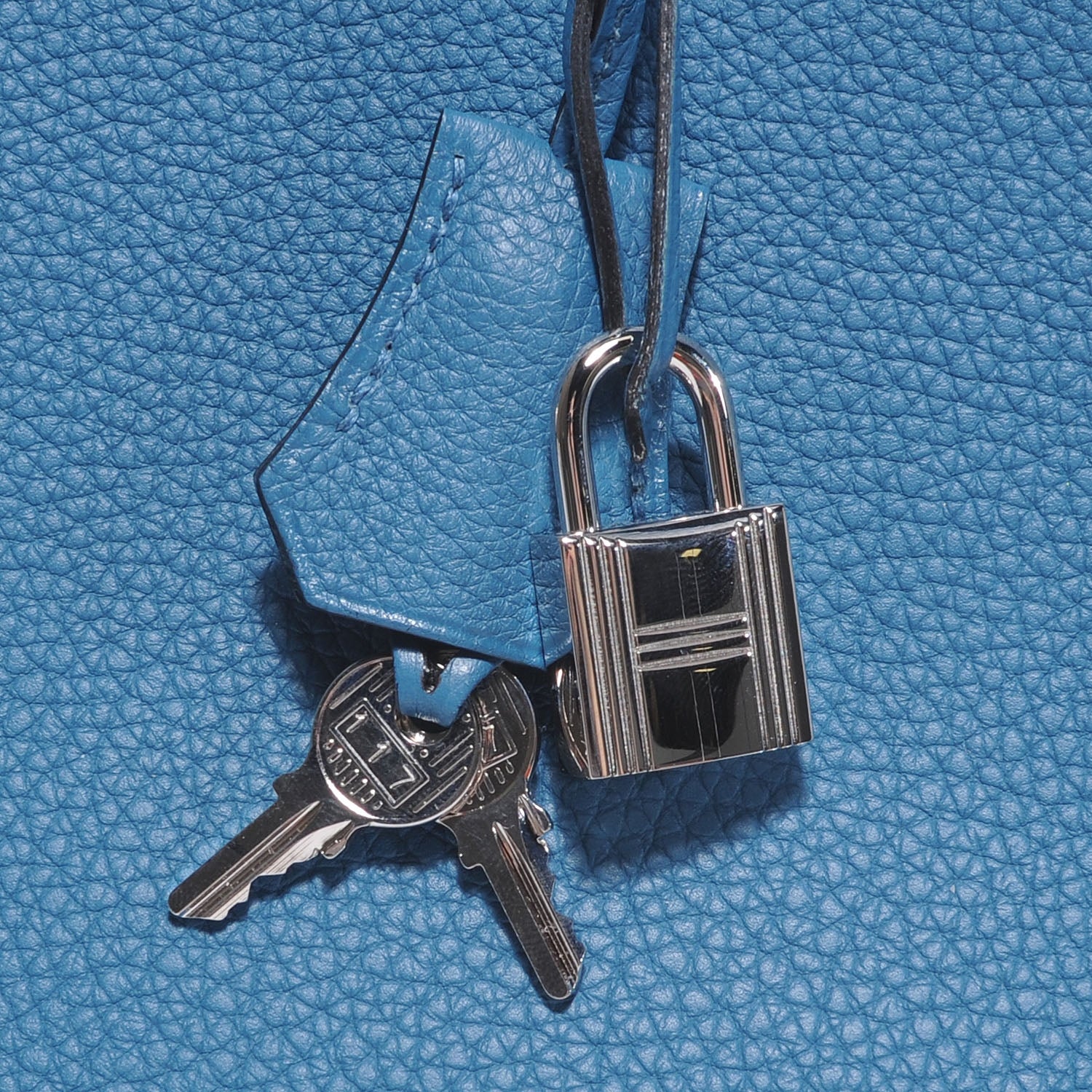 Hermes Togo Birkin 35 Cobalt Bleu 9 of 10