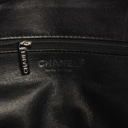 Chanel Deerskin Luxe Ligne Large Bowler Black 6 of 7