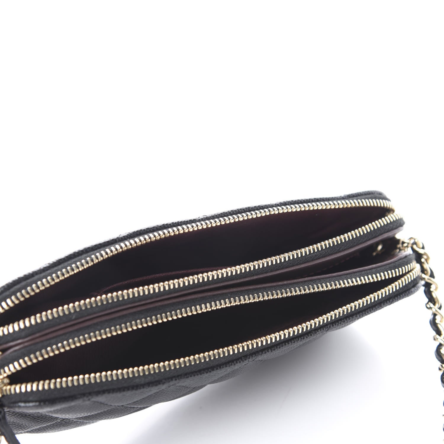 Chanel Caviar Quilted Small Clutch With Chain Black 5 of 12