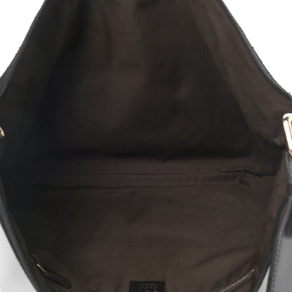 Gucci Denim Monogram Messenger Bag Dark Brown 5 of 11