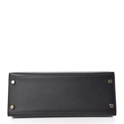 Hermes Epsom Kelly Sellier 28 Black 6 of 37