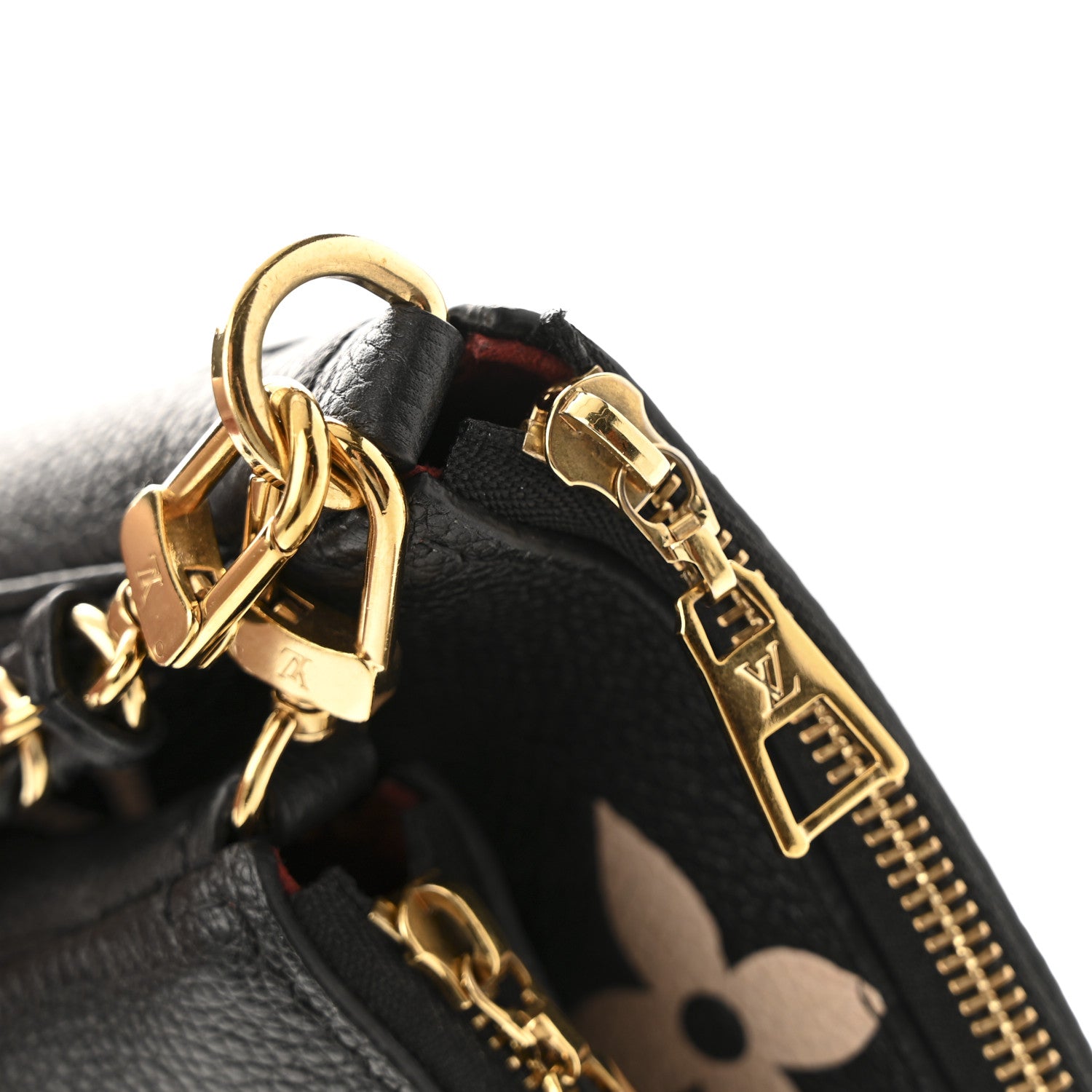 Louis Vuitton Empreinte Monogram Giant Multi Pochette Accessories Black Beige 12 of 16