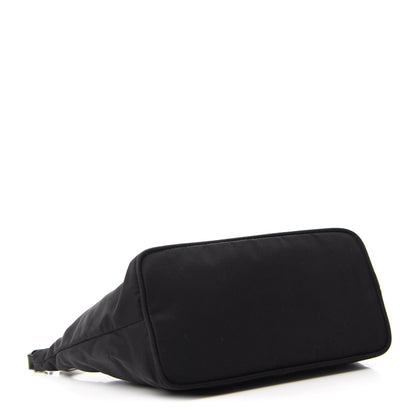 Prada Tessuto Nylon Pochette Bag Black 4 of 9