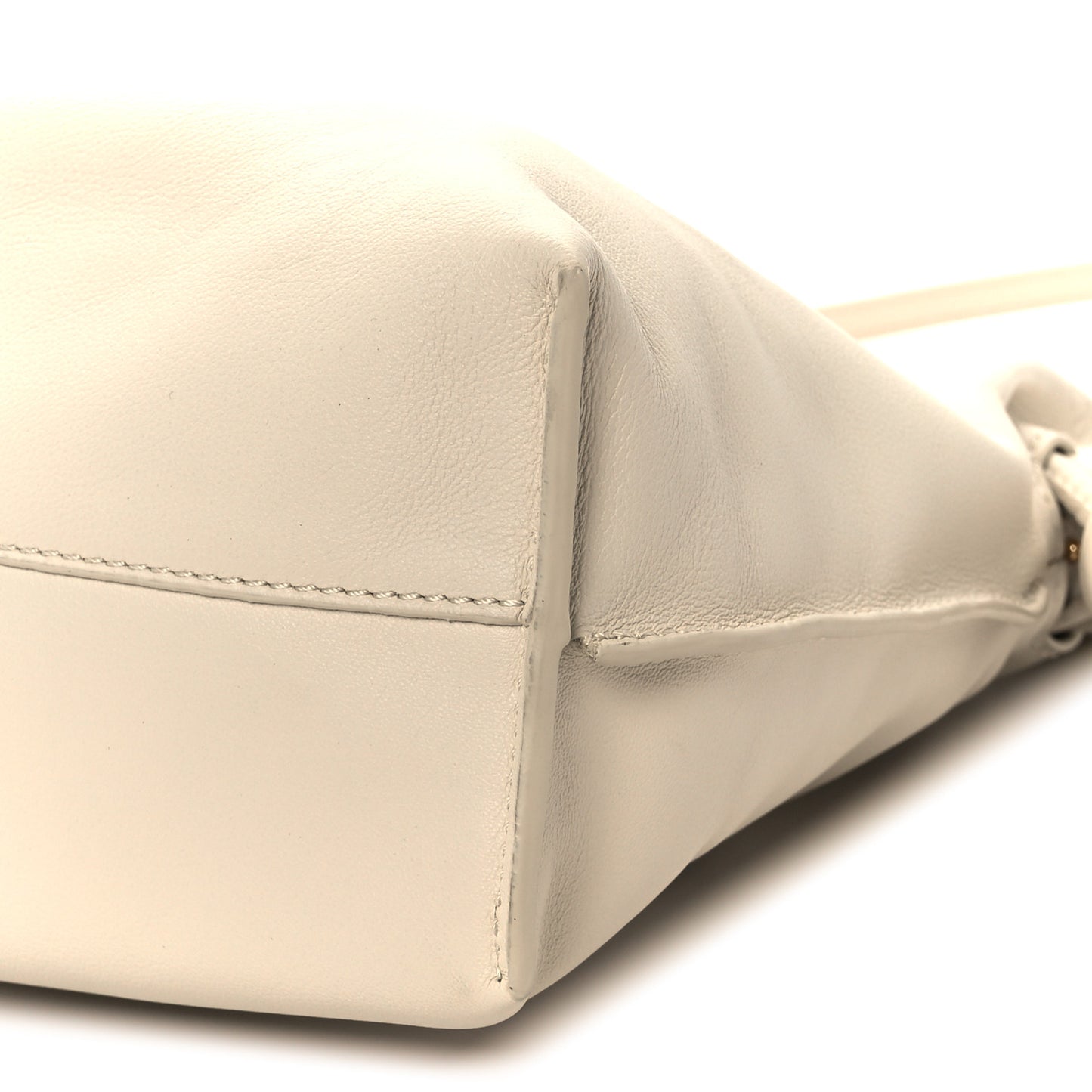 Nappa Medium Flamenco Knot Bag Sea Salt