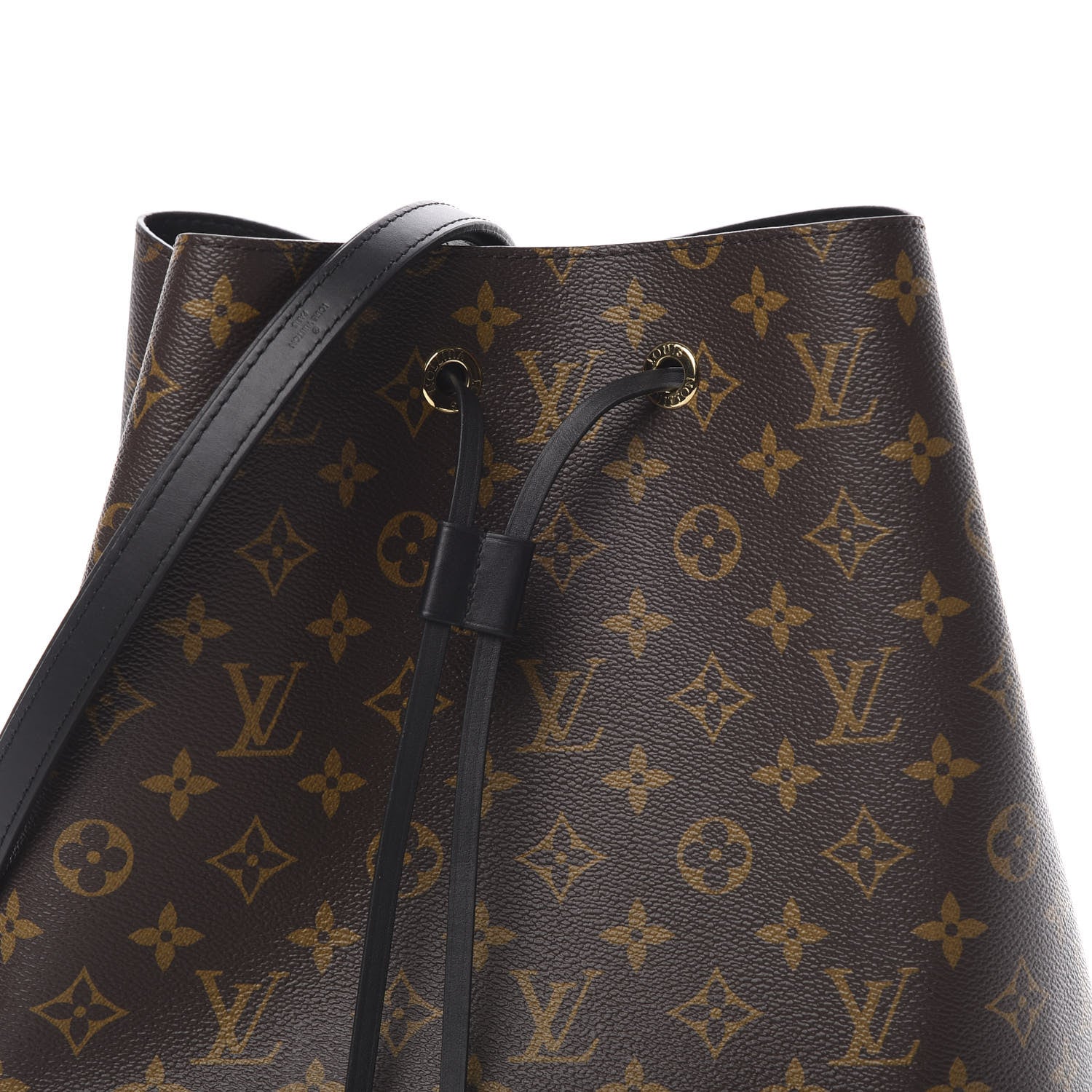 Louis Vuitton Monogram Neonoe MM Black 7 of 9