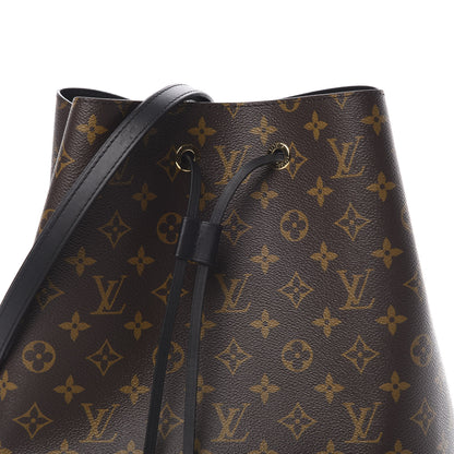 Louis Vuitton Monogram Neonoe MM Black 7 of 9
