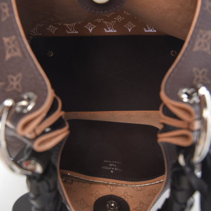 Louis Vuitton Mahina Carmel Hobo Chocolate 7 of 8