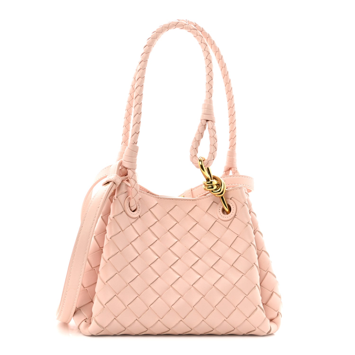 Bottega Veneta Nappa Intrecciato Small Parachute Shoulder Bag Cameo 1 of 12