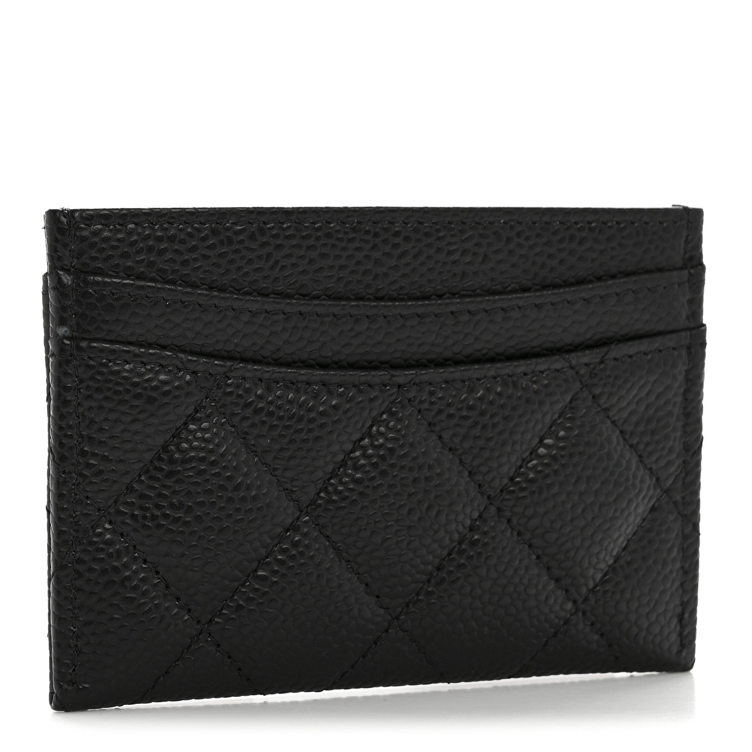 Chanel Caviar Quilted Card Holder Black 3 of 9
