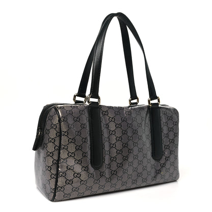 Gucci Crystal Monogram Boston Black 3 of 11