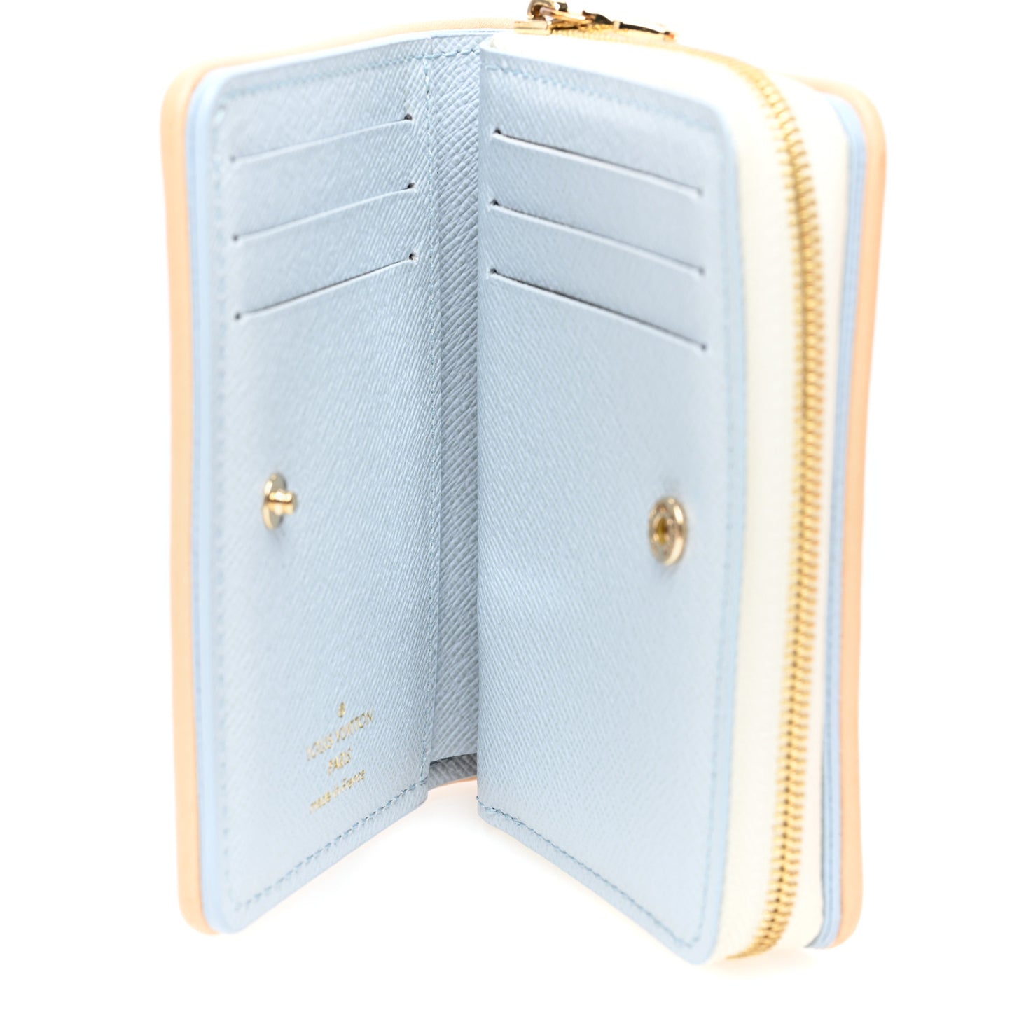Monogram Jacquard Lou Wallet White
