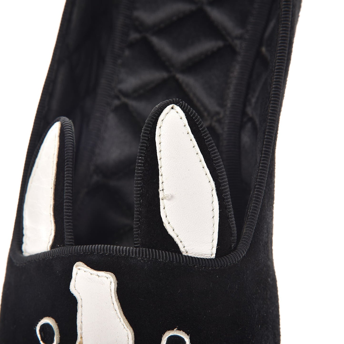 MARC By Suede Neville Dog Loafers 38.5 Black