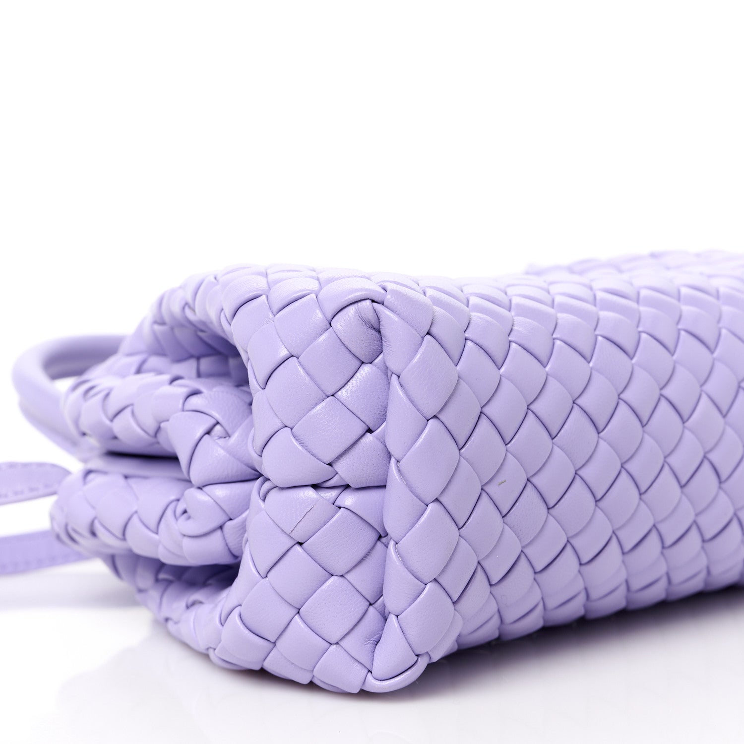 Bottega Veneta Nappa Intreccio Mini Padded Handle Bag Wisteria 8 of 9