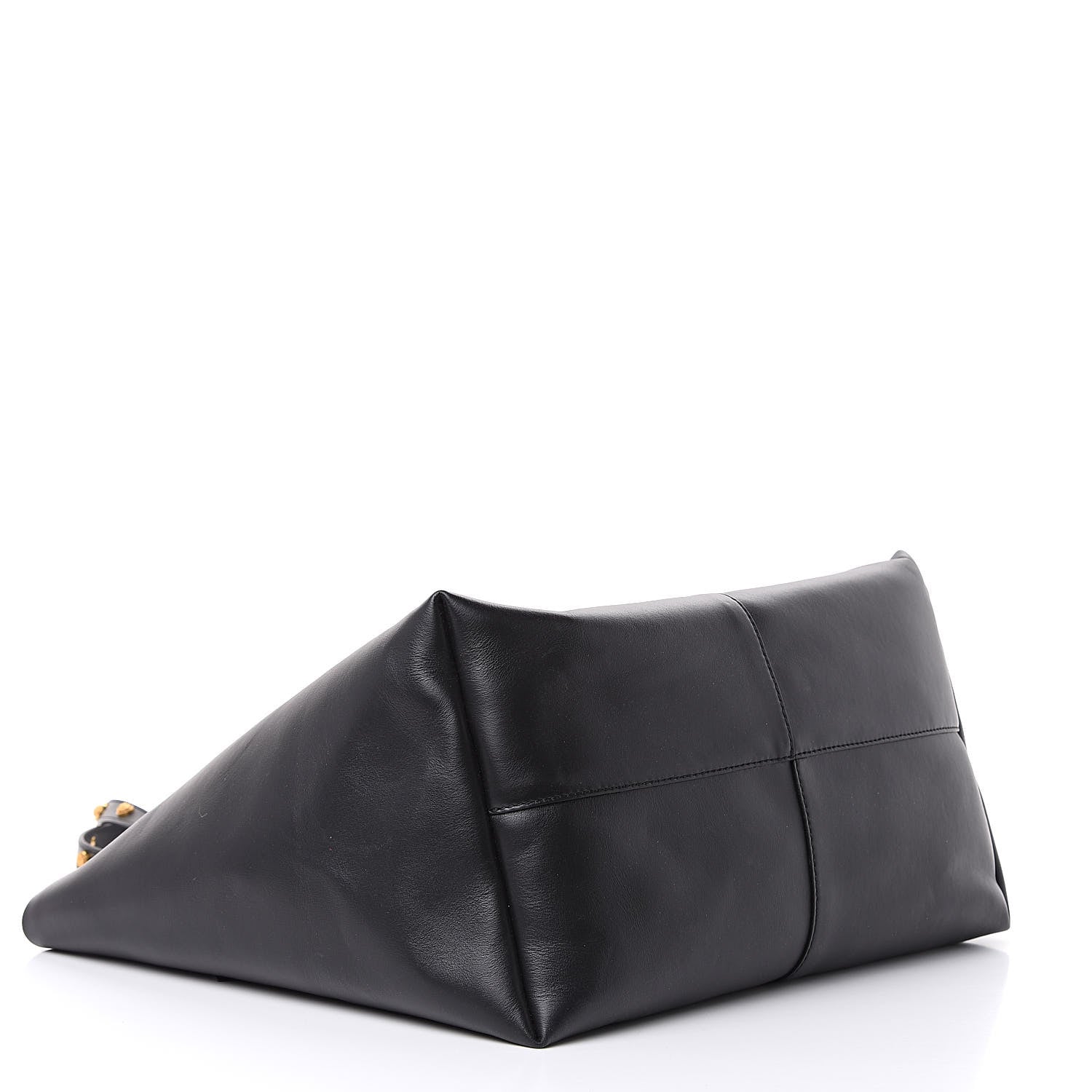 Versace Calfskin Palazzo Tote Black 5 of 10