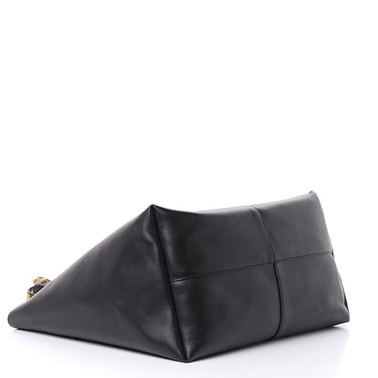 Versace Calfskin Palazzo Tote Black 5 of 10