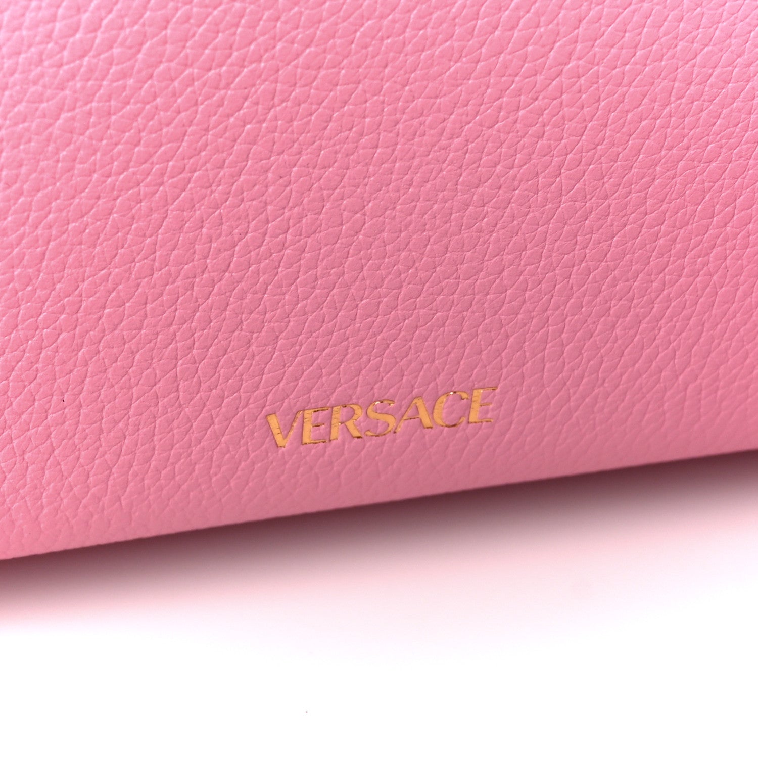 Versace Grained Calfskin Small La Medusa Bag Pink 8 of 11