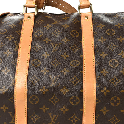 Louis Vuitton Monogram Keepall Bandouliere 55 7 of 12