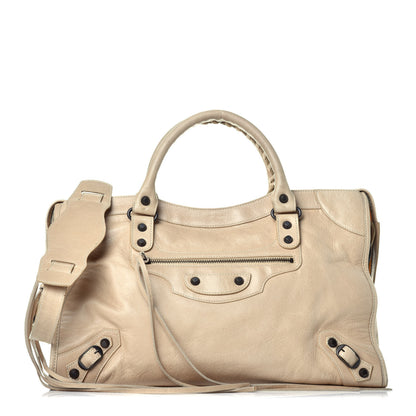 Balenciaga Agneau Classic Hardware City Sahara 1 of 10