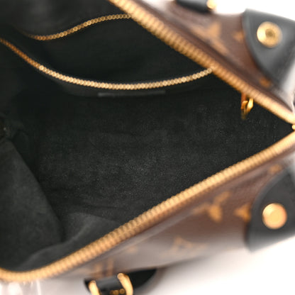 Louis Vuitton Monogram Petite Malle Souple Black 5 of 10