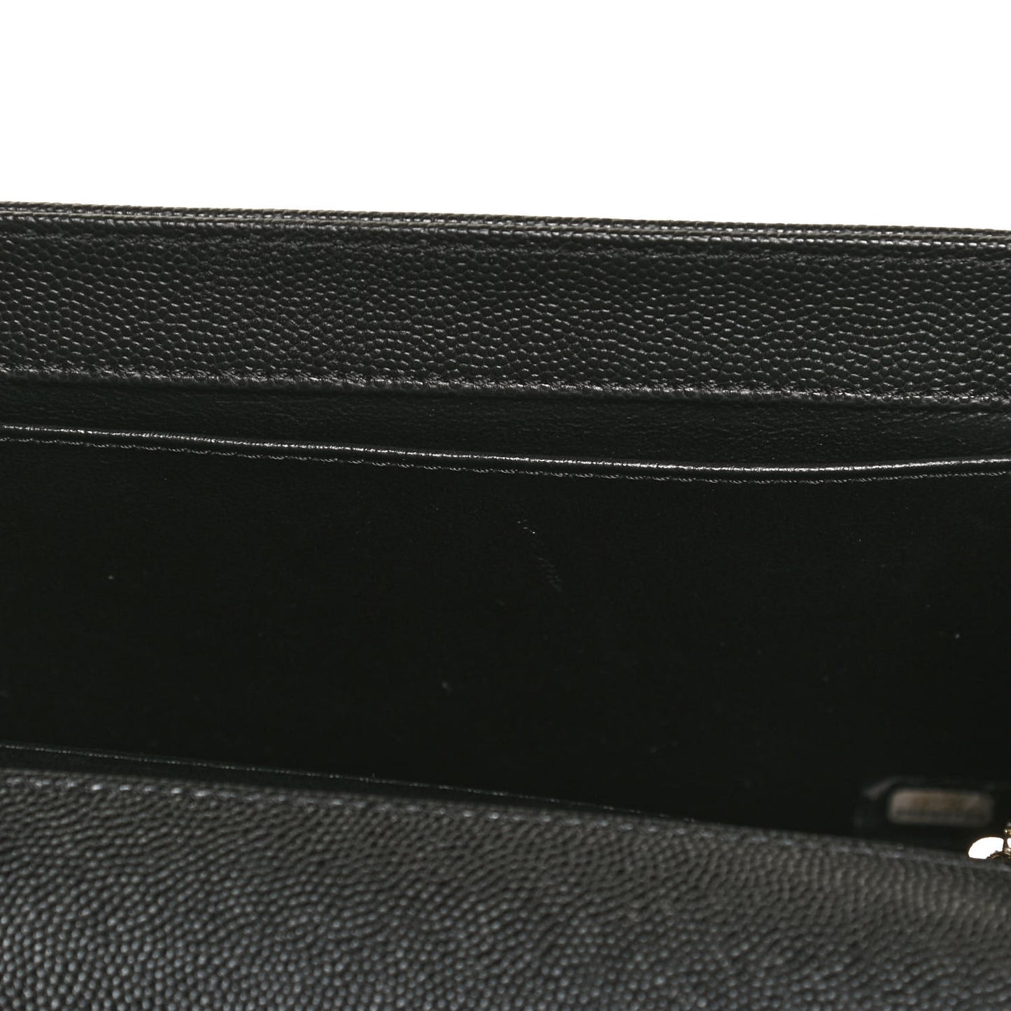 Caviar Quilted Small Business Affinity Flap Black