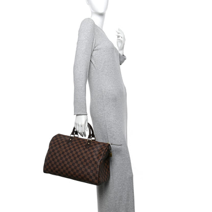 Louis Vuitton Damier Ebene Speedy 35 2 of 10