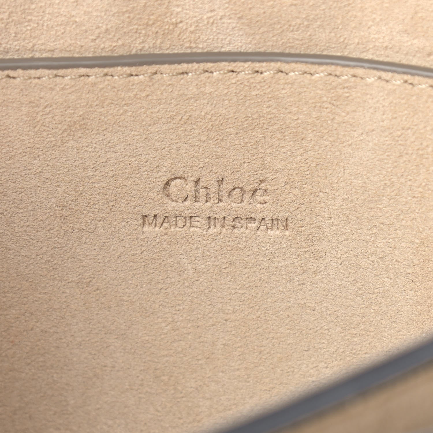 Chloe Suede Calfskin Small Faye Shoulder Bag Cloudy Blue 6 of 11