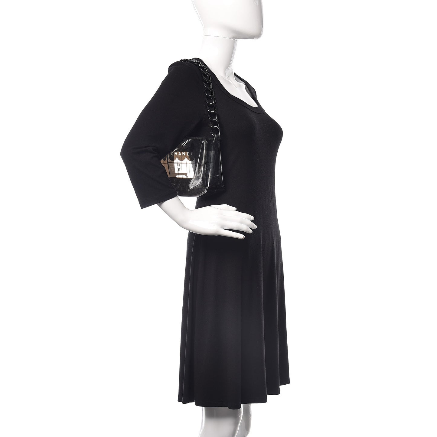 Vinyl Coco Window Pochette Black