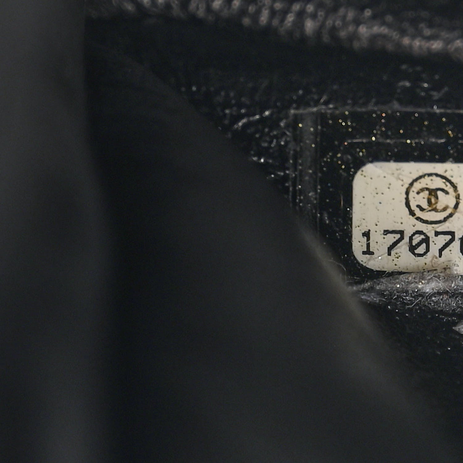 Chanel Striated Patent Quilted Jumbo Double Flap Black 7 of 17