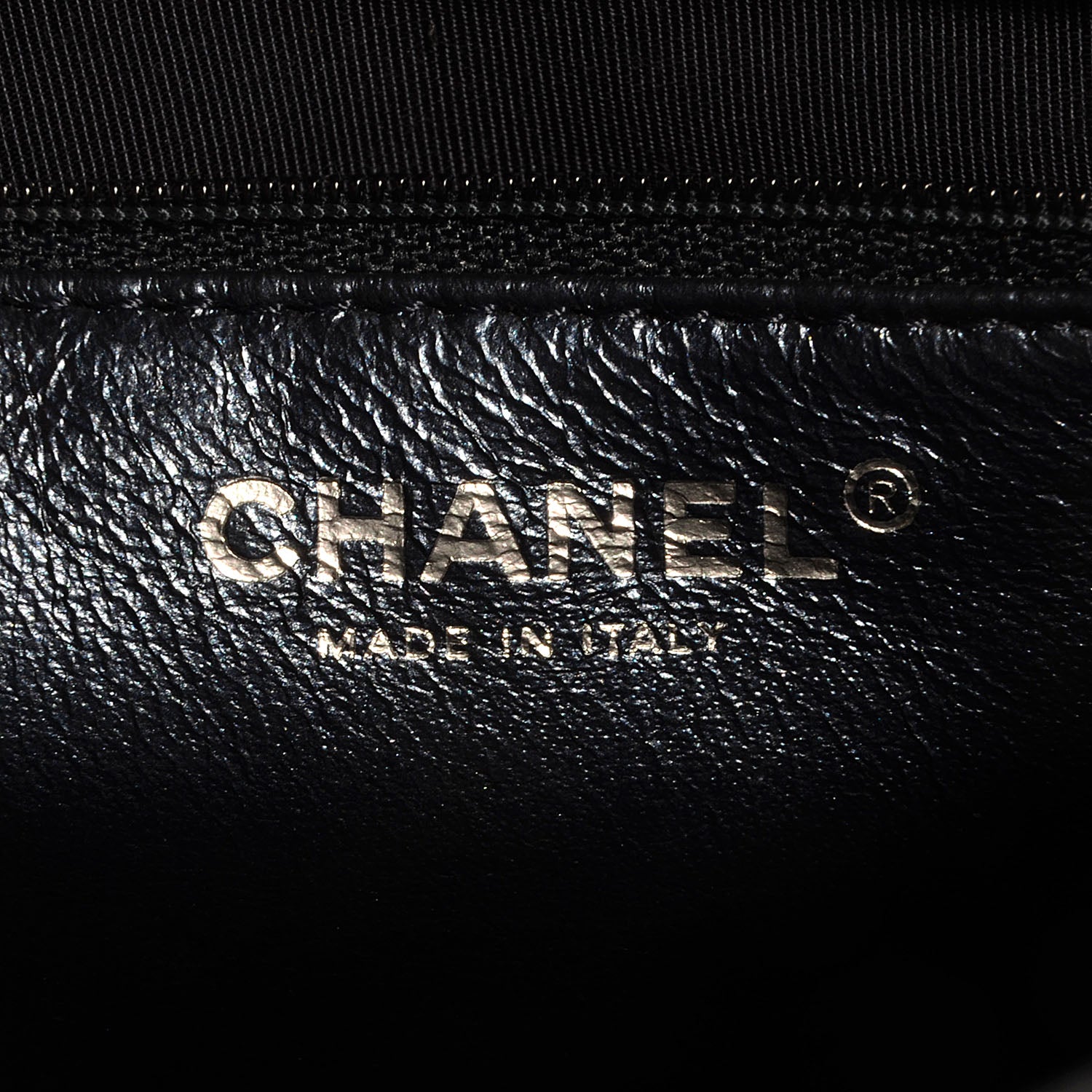 Chanel Metallic Aged Calfskin Quilted Medium Reissue Camera Case Bag Blue 6 of 7