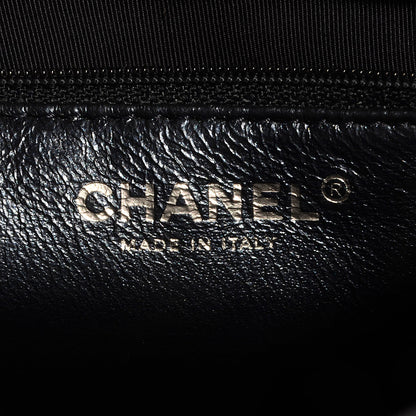 Chanel Metallic Aged Calfskin Quilted Medium Reissue Camera Case Bag Blue 6 of 7
