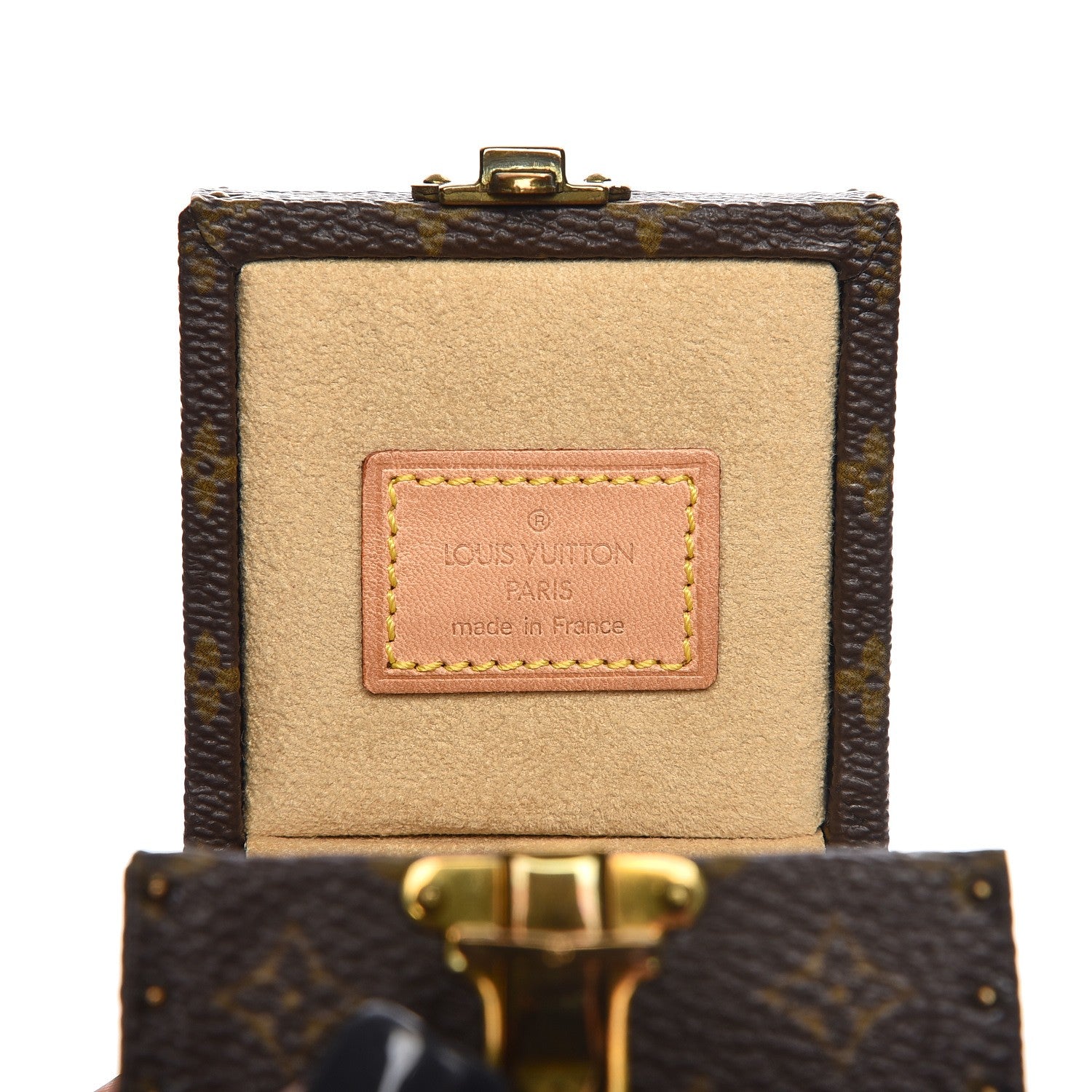Louis Vuitton Monogram Ring Box Mini Trunk Case 6 of 8