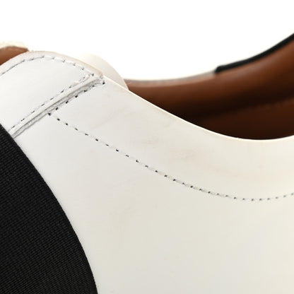 Givenchy Calfskin Band Logo Womens Urban Street Sneakers 39.5 White Black 13 of 17