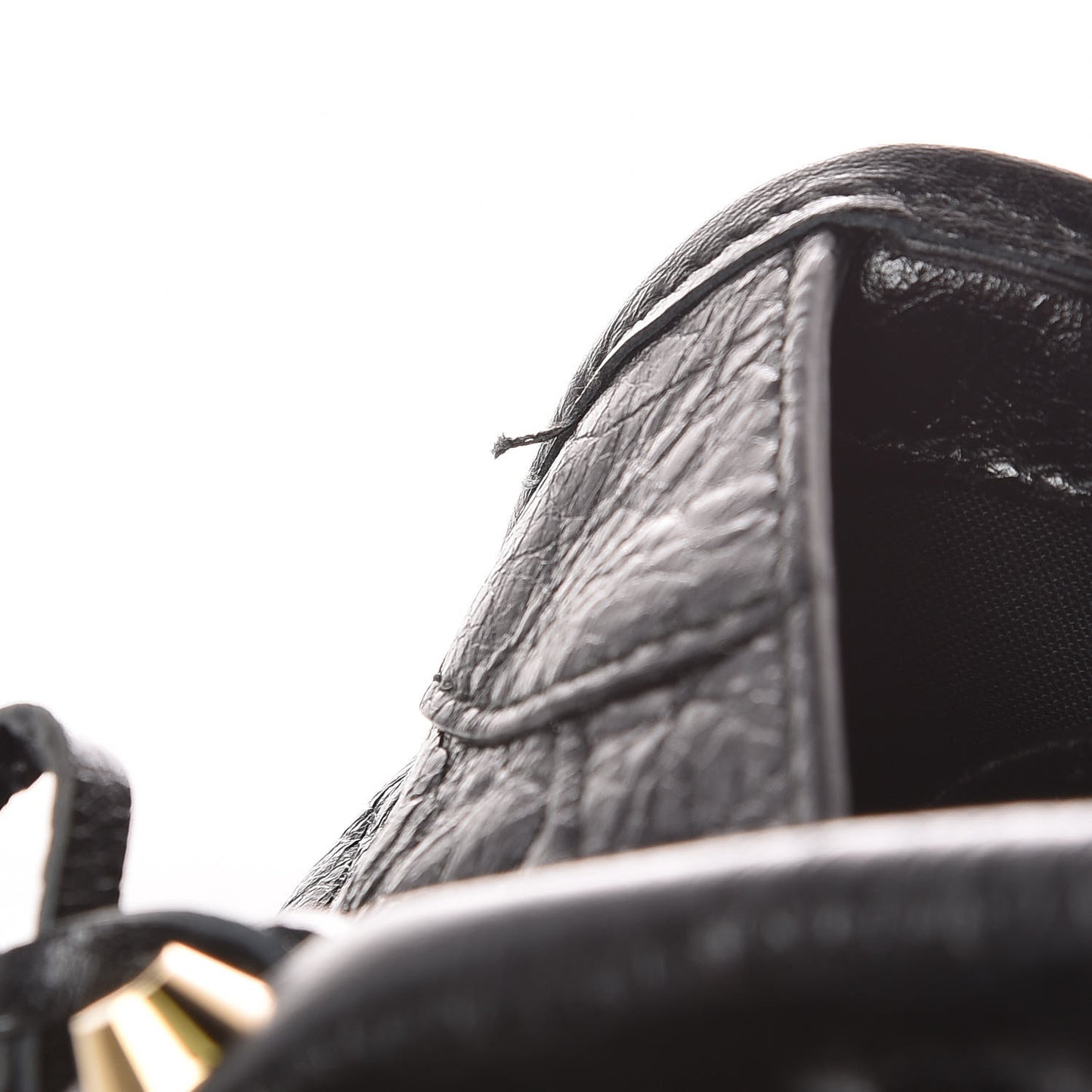 Agneau Classic Gold Hardware S City Black