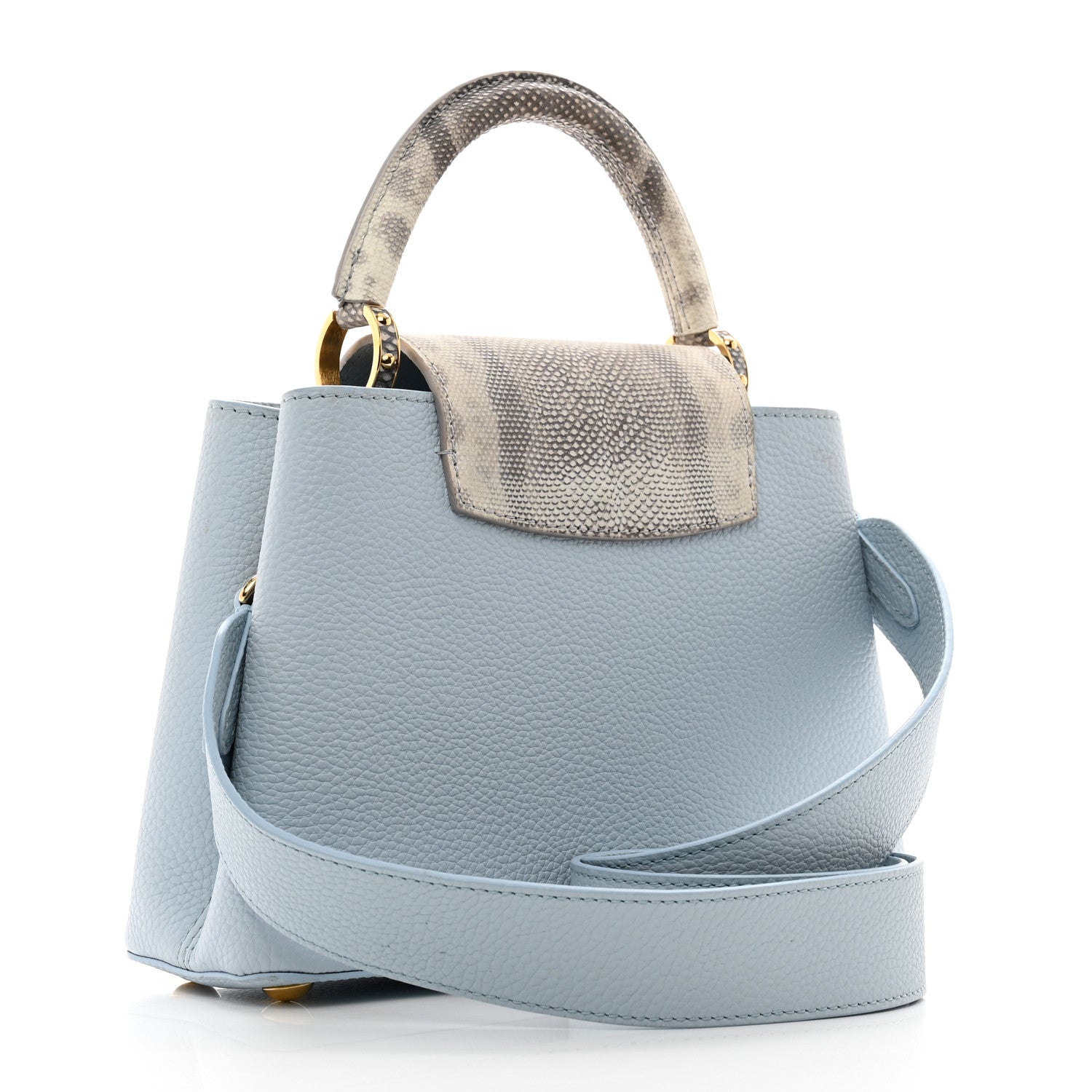 Louis Vuitton Capucines BB Olympe Blue 3 of 9