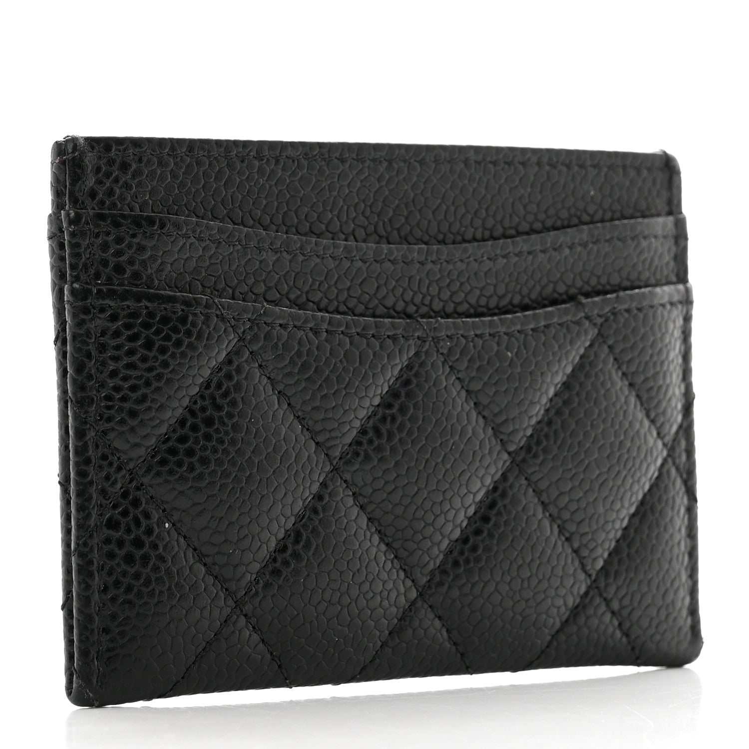 Chanel Caviar Quilted Card Holder Black 3 of 11