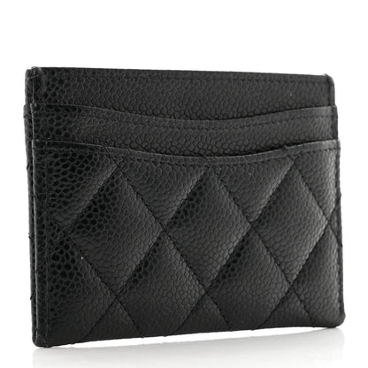 Chanel Caviar Quilted Card Holder Black 3 of 11