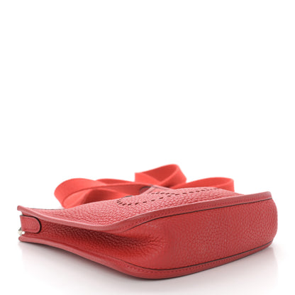 Hermes Taurillon Clemence Amazone Evelyne TPM Bougainvillea 4 of 11