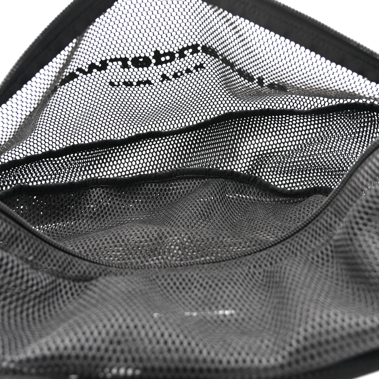 Alexander Wang Nylon Mesh Logo Printed Attica Gym Shoulder Bag
